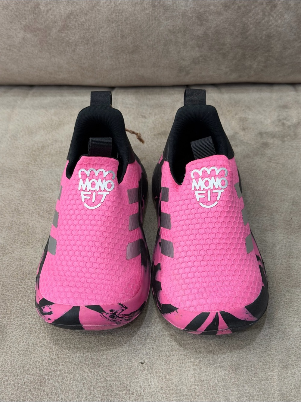 adidas Monofit Kids Pink Slip On Sneakers Toddler 8.5K IH7361